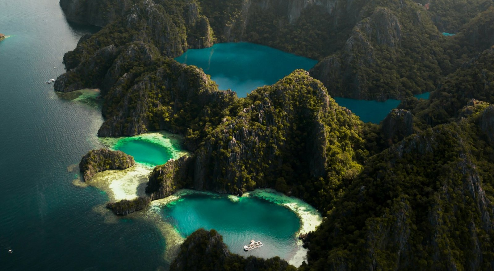 Brown rock formation